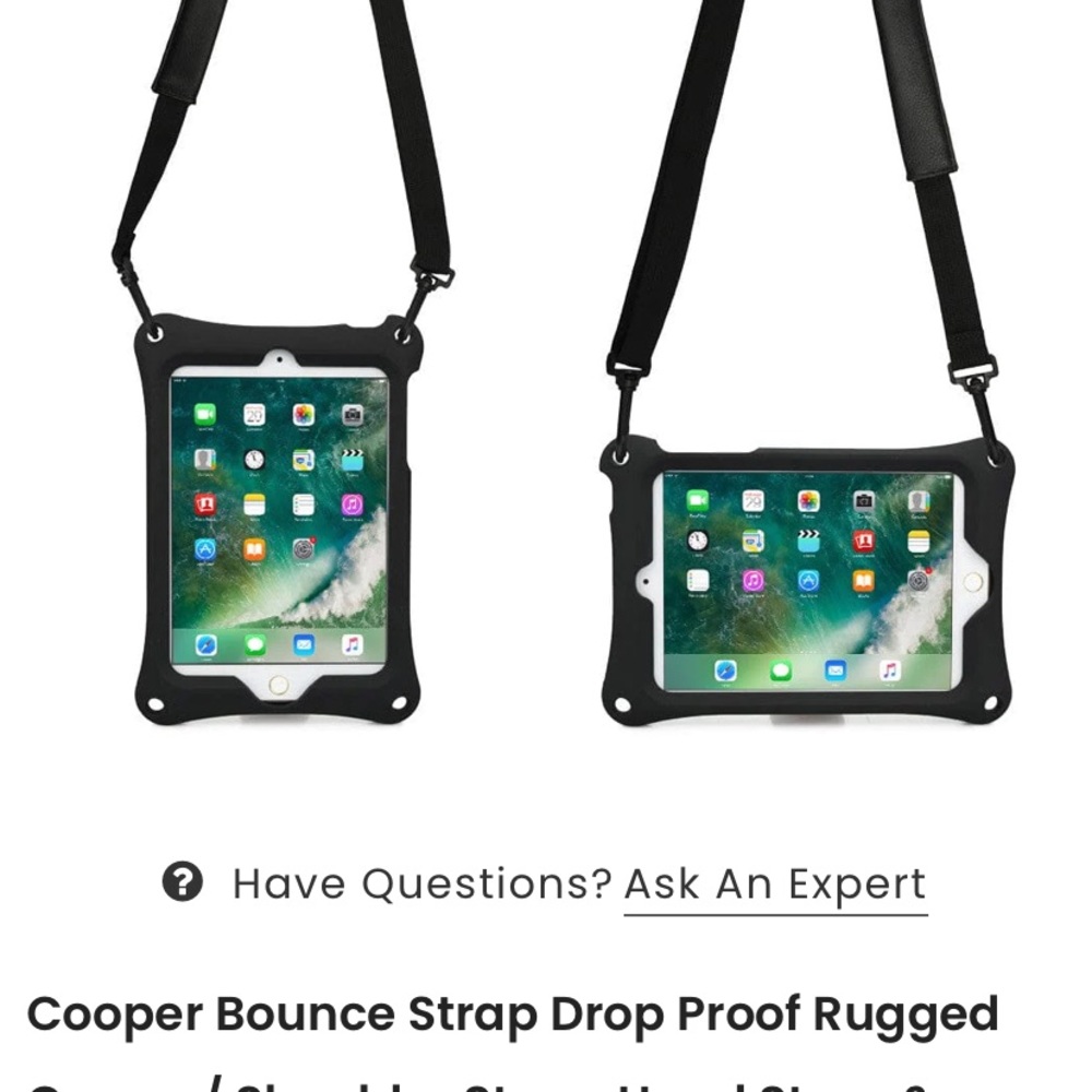 Cooper Bounce Strap Drop Proof Rugged Case for tablet